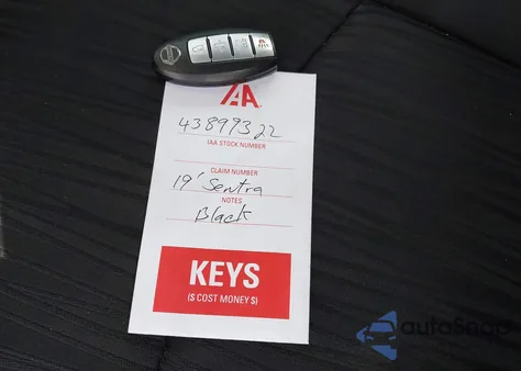 2019 Nissan Sentra Sv from USA, damaged, VIN 3N1AB7AP5KL604381